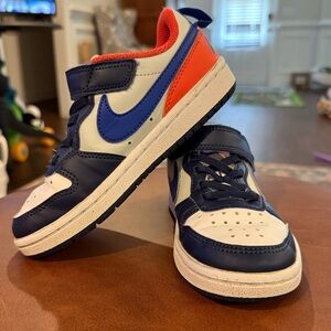 Nike Kids' Navy and Red Sneakers